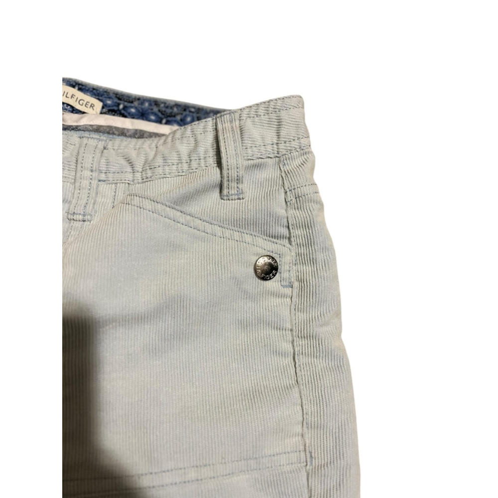 Women's Tommy Hilfiger Light Blue Corduroy Boot Cut Pants Size 8 - Picture 4 of 6